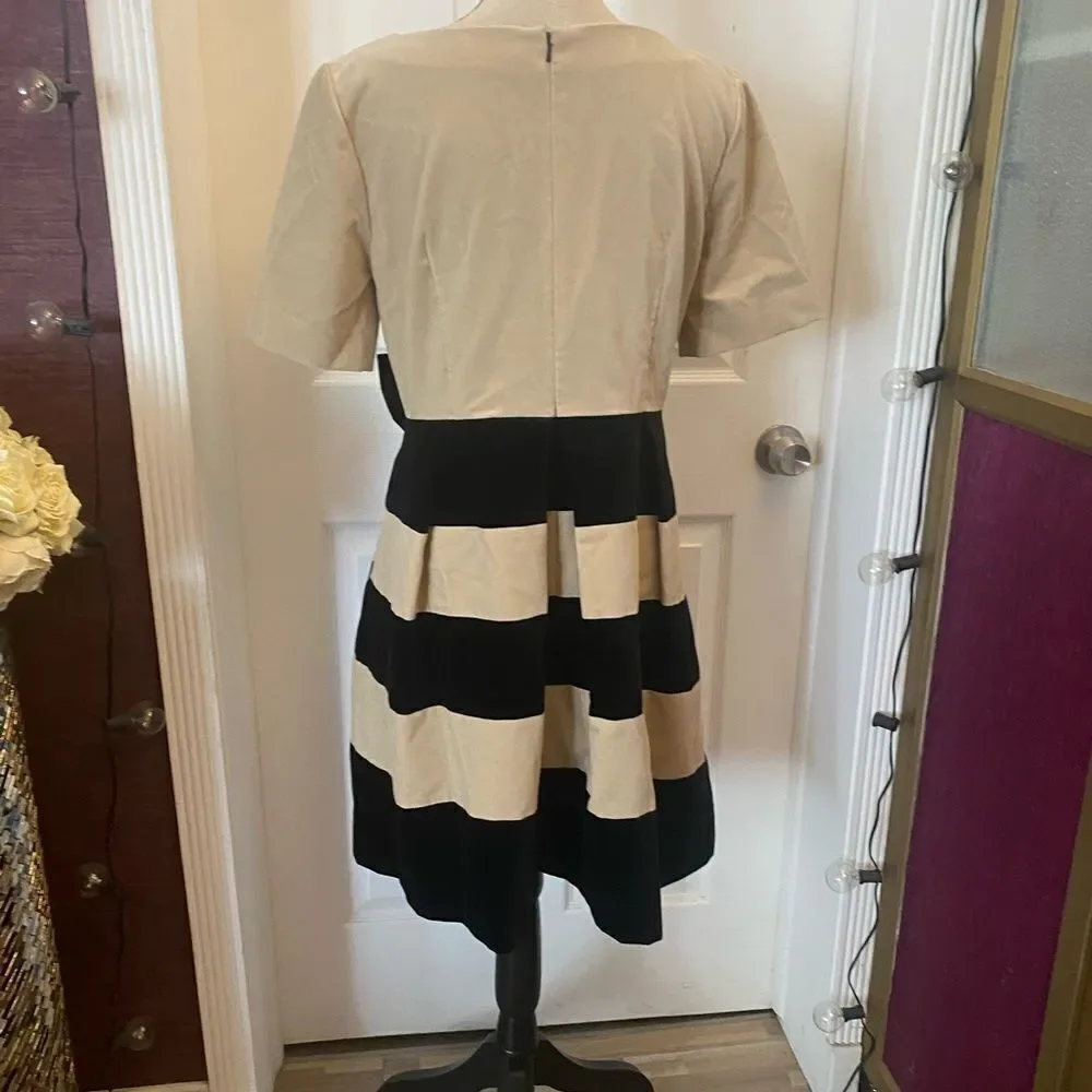 Orla Kiely velvet bow dress, size 8
